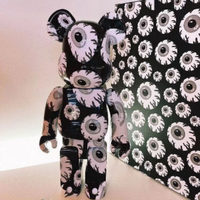 Jouets Bearbrick 70cm, haute qualité, blanc et noir, Statue de figurine d'action Bearbrick personnalisée