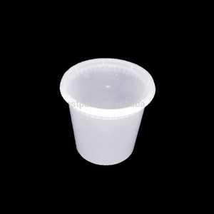 Gobelet en plastique jetable blanc alimentaire de 8 <span class=keywords><strong>oz</strong></span>, 12 <span class=keywords><strong>oz</strong></span>, 16 <span class=keywords><strong>oz</strong></span>, 32 <span class=keywords><strong>oz</strong></span> - Product Image 1