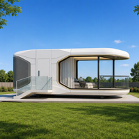 Vente en gros usine – Meilleure qualité – Maison capsule modulaire 20ft 40ft – Hôtel préfabriqué de luxe