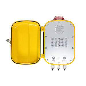 Teléfono <span class=keywords><strong>Industrial</strong></span> a Prueba de Explosiones V, SIP de Doble Cuenta, Clasificación IP68, con Marcación Automática y Contactos de E/S - Product Image 5