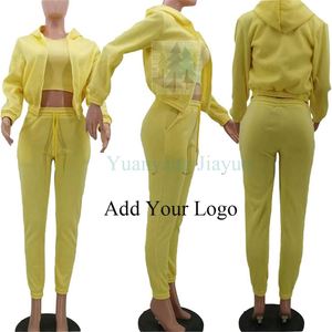 Factory Solid Color Plus Size Women Set Tracksuits <strong>Outfits</strong> <strong>Family</strong> Matching <strong>Outfits</strong> Custom Logo <strong>Jogger</strong> Two Piece Set - Product Image 4