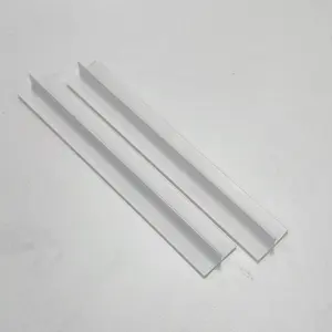 Factory direct sale 10*10 T type plastic strip PVC plastic profile joint strip floating screed plastic profiles customization