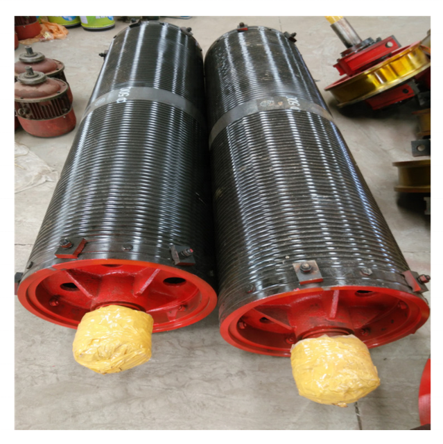 Steel Wire Drum Crane Accessories Rolling DRUM MOTOR Motorized Drum Motorized Pulley for Bulk Material Belt Conveyor