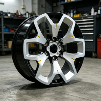 Llantas de Aleación de Aluminio Forjado Nuevas LEAD 5x100 6x139.7 Diseño Cóncavo Negro Brillante Garantía de 5 Años para BYD Tesla Model 3