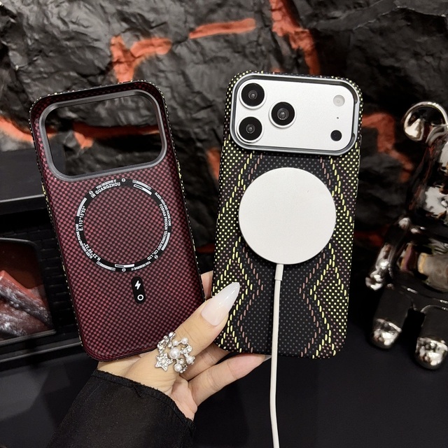 High-Quality 2-in-1 Series N52 Magnetic Strap Integrated AI Button Phone Case for iPhone 17 Pro Max for huawei Mate 80pro Max