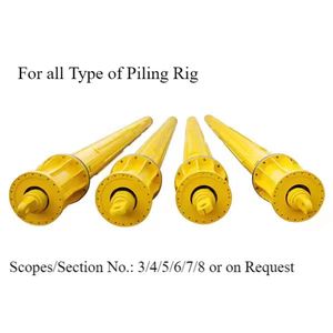 NOUVEAU 2024 LIMTA OEM Soilmec Bauer Casagrande Tescar Mait <span class=keywords><strong>Interlocking</strong></span> Friction <span class=keywords><strong>Kelly</strong></span> <span class=keywords><strong>bar</strong></span> Pile Foundation Factory 3-8 sections - Product Image 3