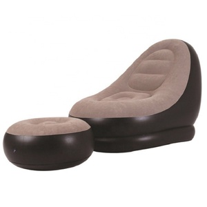 New Arrival <b>Inflatable</b> <b>Sofa</b> Couch With Ottoman for Indoor Outdoor Travel Camping Picnic <b>Inflatable</b> <b>Sofa</b> - Product Image 1