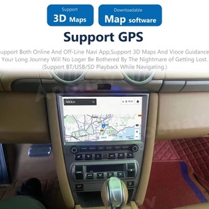 วิทยุติดรถยนต์ขนาด 9.0 นิ้ว สำหรับ Porsche Cayenne 911 Boxster 997 ปี 2009-2012 ระบบ Android มัลติมีเดีย GPS นำทาง เครื่องเล่นไร้สาย หน้าจอสัมผัส - Product Image 5
