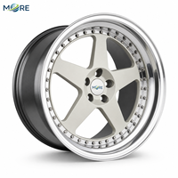 Jantes forgées de luxe personnalisées 2 pièces polies/chromées 15 16 17 18 19 20 21 22 23 24 26 28 pouces 5x127 5x120 5x114.3 5x130 5x112