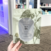 Sachet Doypack Personnalisé Brillant et Mat avec Fenêtre Transparente, Refermable à Fermeture Ziplock, Doublure en Aluminium pour Emballage Alimentaire, Herbes, Poudres et Thés