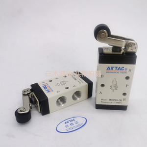 Válvula mecánica de rodillos Airtac M5R210-08 con puerto de 1/4 pulgada, control manual para sistema neumático - Product Image 4