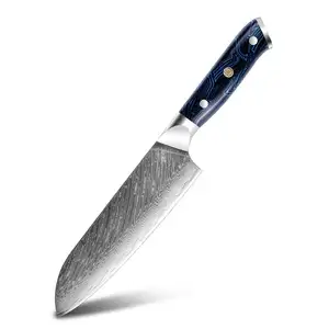 दैनिक काटने चाकू G10 संभाल 67 परतों दमिश्क महाराज की चाकू जापानी स्टील के रसोई के चाकू
