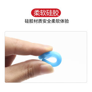 Ganchos de silicona antideslizantes Keyou para gafas, tamaño mediano, color sólido, uso general - Product Image 4