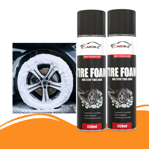 Chất lượng cao 650ml loại bọt sạch hơn cho xe chất lượng cao bóng đánh bóng tỏa sáng bảo vệ lốp xe - Product Image 2