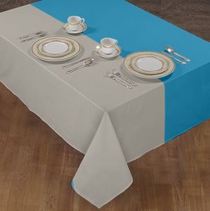 Durable Custom Print Cotton <b>Tablecloth</b> And Custom Print Table Cloth Elegant Printed Table Cover <b>Washable</b> Soft Cotton For Home - Product Image 3