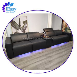 Ensembles de canapés inclinables modernes pour salon avec appui-tête réglable, table basse intelligente et éclairage LED Iyc061-1 Rec - Product Image 3