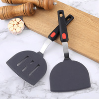 Set Spatula Masak Silikon Food Grade Tahan Panas Anti Gores untuk Wajan Anti Lengket, Memanggang, dan Memasak