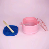 Portable Mini Pliable Chauffe-Cire Silicone Bol Petit Bouchon Thermostat Électronique Nettoyage Facile pour Corps Pieds Mains Épilation