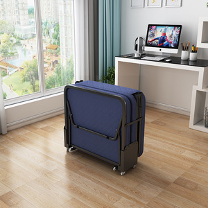 Cama Plegable con Marco de Hierro al por Mayor del Fabricante, 70% de Descuento, Cama Individual Plegable Ajustable para Uso en Oficina - Product Image 2