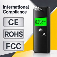 Alcootest semi-conducteur embarqué pour véhicule, analyseur d'alcoolémie portable pour contrôle de sécurité des conducteurs de voitures particulières