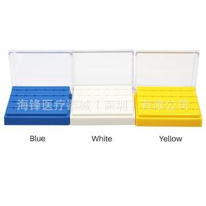 Boîte de rangement pour fraises dentaires Hai Feng, 24 compartiments, en acrylique, étanche à la poussière, pour instruments dentaires - Product Image 2