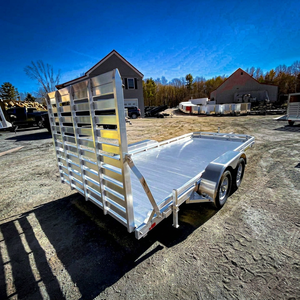 Remolque Utilitario de Aluminio UTV de Diseño Nuevo de Fábrica, Capacidad de Carga de 1600 kg, 7-14 pies, Transporte de Carga Pesada, Precio Económico - Product Image 1