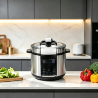 Cuisinière électrique multifonctionnelle 1000W/220V 6Qt, autocuiseur électrique, prix
