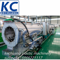Máquina Extrusora de Tuberías de Plástico HDPE PE PPR de Alta Velocidad, Línea de Producción de Extrusoras de Tubos PE
