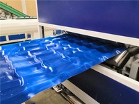 Máquina de fabricación de azulejos de techo de resina sintética, plástico PVC