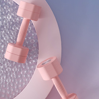 Ensemble d'haltères réglables avec coque en ABS et noyau en acier, paire de poids à changement rapide pour femmes et hommes, fitness à domicile