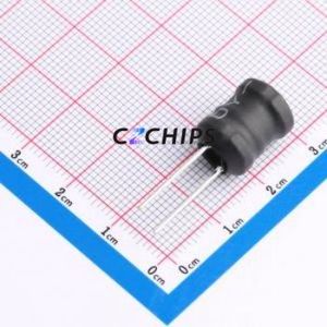 Inductor de Anillo de Color XR10*12-561K-L / Componente de Orificio Pasante (THT), D10xL12mm 560uH 10% 480mA 920mOhm - Product Image 1
