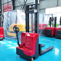 Chariot élévateur électrique piéton 48V fiable de 1500 kg avec mât renforcé pour la logistique