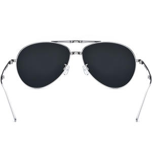 <span class=keywords><strong>JH</strong></span> Classico di Alta Qualità In Titanio Puro Pieghevole Degli Uomini Polarizzati di Guida Pilota Donne Maschio Shades Occhiali Da Sole - Product Image 5