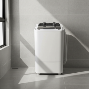 Mini <span class=keywords><strong>Lavadora</strong></span> de 7.5 kg, <span class=keywords><strong>2</strong></span> <span class=keywords><strong>en</strong></span> <span class=keywords><strong>1</strong></span>, para Ropa Interior <span class=keywords><strong>y</strong></span> Zapatos, <span class=keywords><strong>Lavadora</strong></span> Integrada - Product Image 6