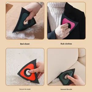 Mini strumento ecologico <span class=keywords><strong>per</strong></span> rimozione peli di animali domestici ABS TPR materiale triangolo <span class=keywords><strong>spazzola</strong></span> <span class=keywords><strong>per</strong></span> peli di cane <span class=keywords><strong>per</strong></span> Auto dettaglio mobili <span class=keywords><strong>per</strong></span> la pulizia di gatti - Product Image 4