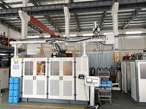 Machine de soufflage par extrusion entièrement automatique pour bidons en plastique de <span class=keywords><strong>10L</strong></span>, 12L, 15 litres, machine de soufflage de bouteilles en plastique - Product Image 5