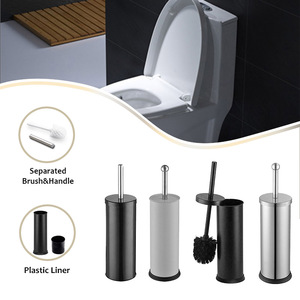 Porte-brosse <span class=keywords><strong>de</strong></span> toilette moderne colorée avec revêtement en métal et pp, porte-cylindre en acier inoxydable bon marché - Product Image 6