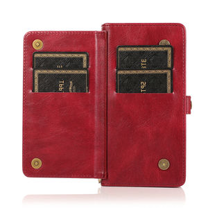 Étui à fentes pour cartes de luxe pour <span class=keywords><strong>Samsung</strong></span> S22, étui <span class=keywords><strong>portefeuille</strong></span> en cuir détachable magnétique pour <span class=keywords><strong>Samsung</strong></span> <span class=keywords><strong>Galaxy</strong></span> S22 S23 Ultra A53 - Product Image 6