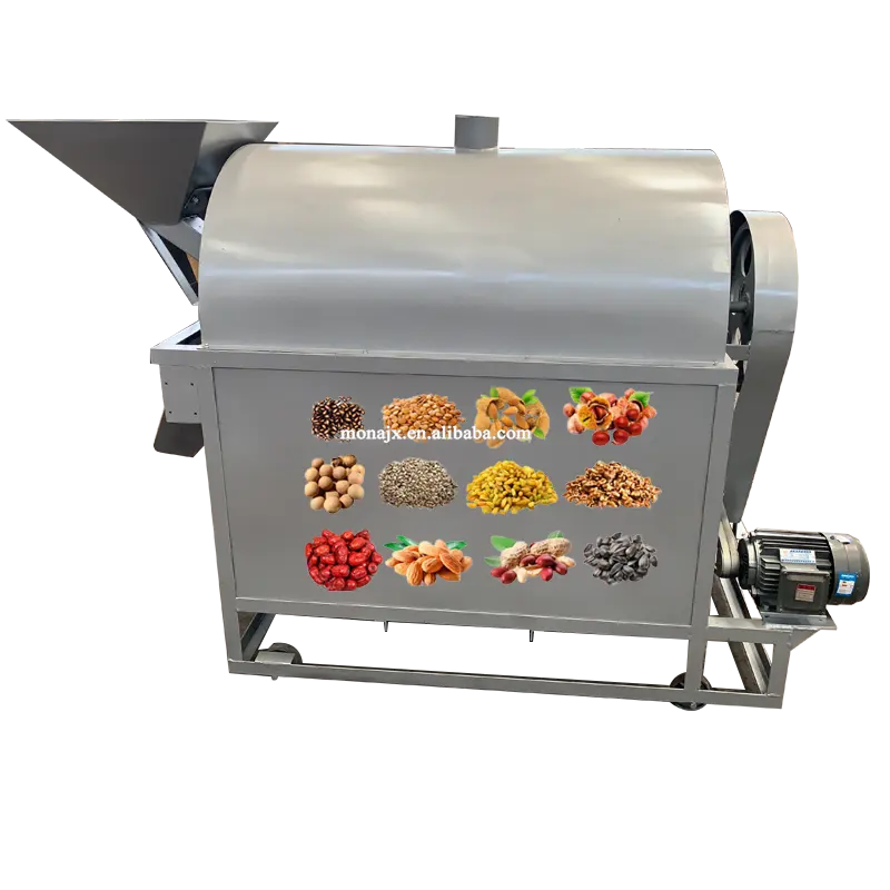 رشة صغيرة استخدام الخشب النار الغاز الكهرباء التدفئة نموذج اللوز الجوز الفول السوداني القهوة الفاصوليا ماكينة التحميص