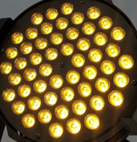 2023 haute qualité Auto son DMX 54 pièces 3W ambre et blanc froid Led Par lumière DJ équipement Disco scène lumières