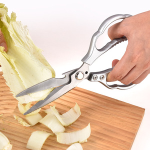 Ciseaux de cuisine Lotus en acier inoxydable, robustes et multifonctionnels pour la viande, le poisson, la cuisson au barbecue et l'usage domestique - Product Image 5