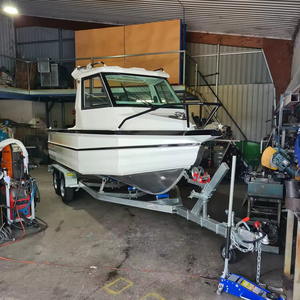 Bateaux de pêche de plaisir de sport de famille de <span class=keywords><strong>cabine</strong></span> en aluminium de style néo-zélandais <span class=keywords><strong>6</strong></span> <span class=keywords><strong>m</strong></span> 20.5 pieds à vendre - Product Image 2