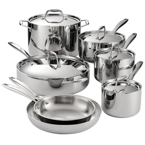 Stainless Steel Non-Stick <b>Cookware</b> <b>Set</b> Soup Pot and Casserole Kitchenware Ollas Pan and Pot <b>Set</b> for Cooking - Product Image 1
