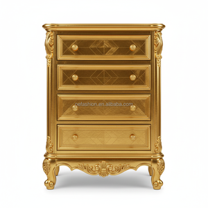 Ensemble de bureau de direction sur mesure de luxe et chaise de gaming ergonomique, mobilier de bureau de style rococo français, solution commerciale personnalisée OEM - Product Image 6