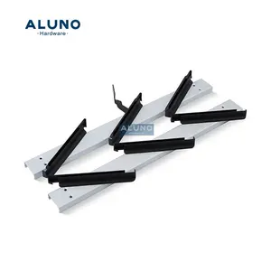 ALUNO SF-300 6นิ้ว150 ~ 152มิลลิเมตรอลูมิเนียมกระจกบานเกล็ดกรอบหน้าต่างที่มีกล่องบรรจุ