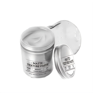 Pâte coiffante mate vegan à tenue super forte pour barbier, marque privée OEM/ODM, pour améliorer la texture et l'épaisseur, MOQ - Product Image 1