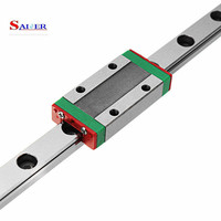 Carro deslizante de riel de guía lineal en miniatura de alta calidad, 100mm de longitud, MGN7H, MGN9H, MGN12H, MGN15H, núcleo de rodamiento para impresora 3D