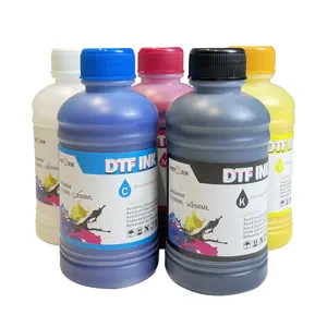 Fonte prezzo di fabbrica a base di acqua inchiostro dtf i1600 originale dtf inchiostri di stampa premium dtf per stampante desktop