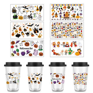 Taza de Café Navideña de 350 ml, Doble Pared, Vidrio de Borosilicato, Vaso Creativo Hecho a Mano, Regalo para Parejas, Hogar, Oficina, Fiesta - Product Image 1