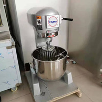 Mélangeur Commercial Électrique Professionnel pour Cuisine, Batteur Planétaire pour Pâte à Pain, Crème, Œufs, 20L 30L 40L 220V pour Hôtels et Boulangeries